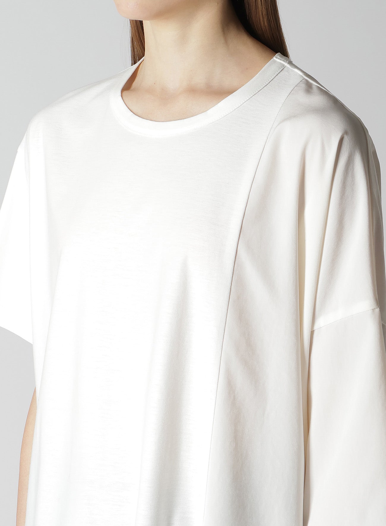 【12/13 12:00(JST) Release】CREPE de CHINE LEFT DROP BLOUSE