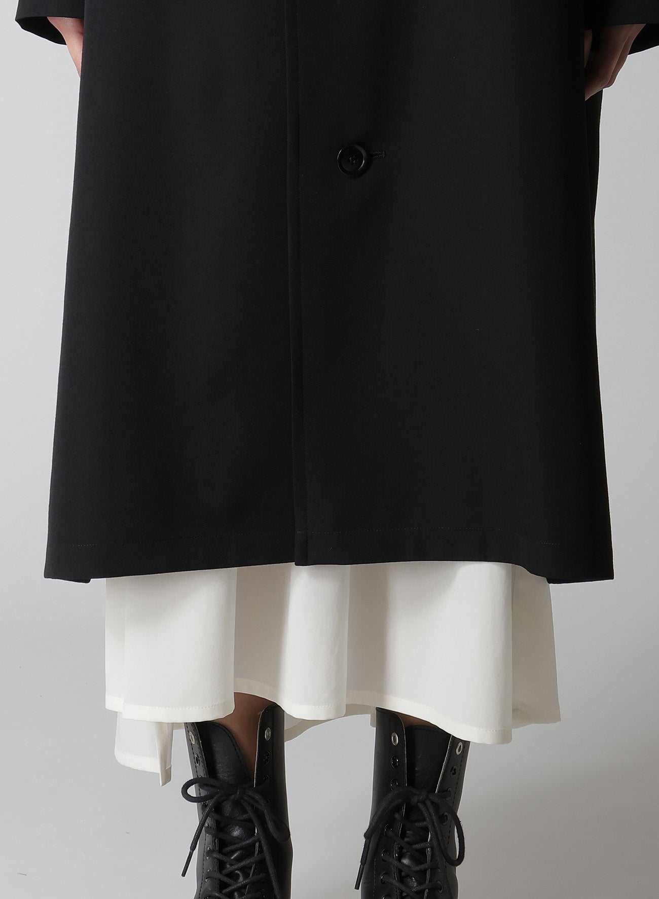 【12/13 12:00(JST) Release】WOOL GABARDINE BIG HOODIE COAT