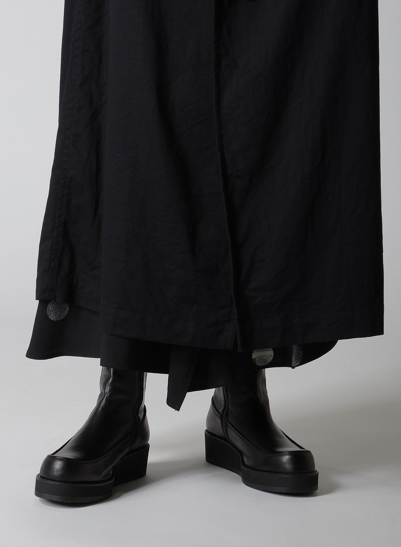 Y's BORN PRODUCT] COTTON TWILL LONG CAPE COAT – THE SHOP YOHJI