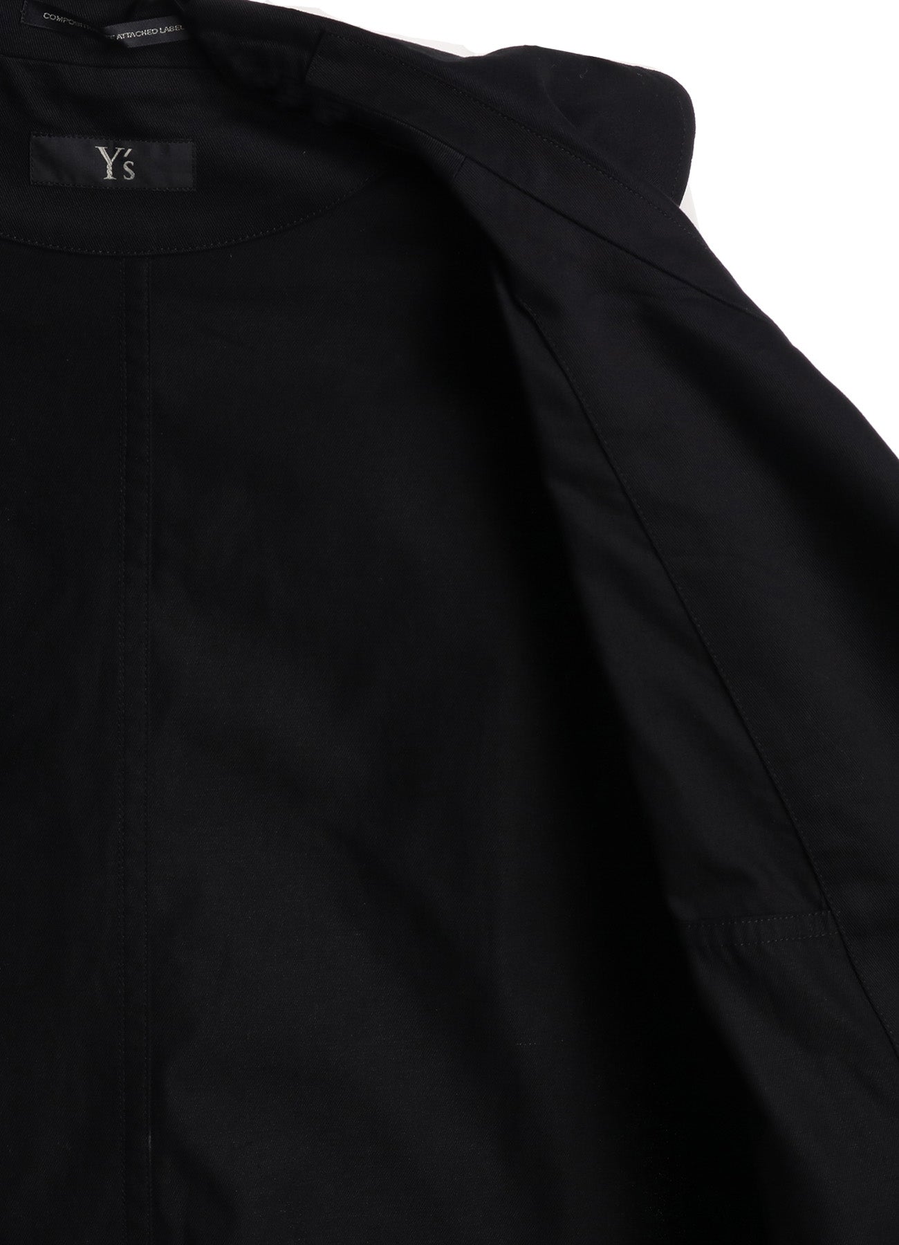Y's BORN PRODUCT] COTTON TWILL LONG CAPE COAT – THE SHOP YOHJI