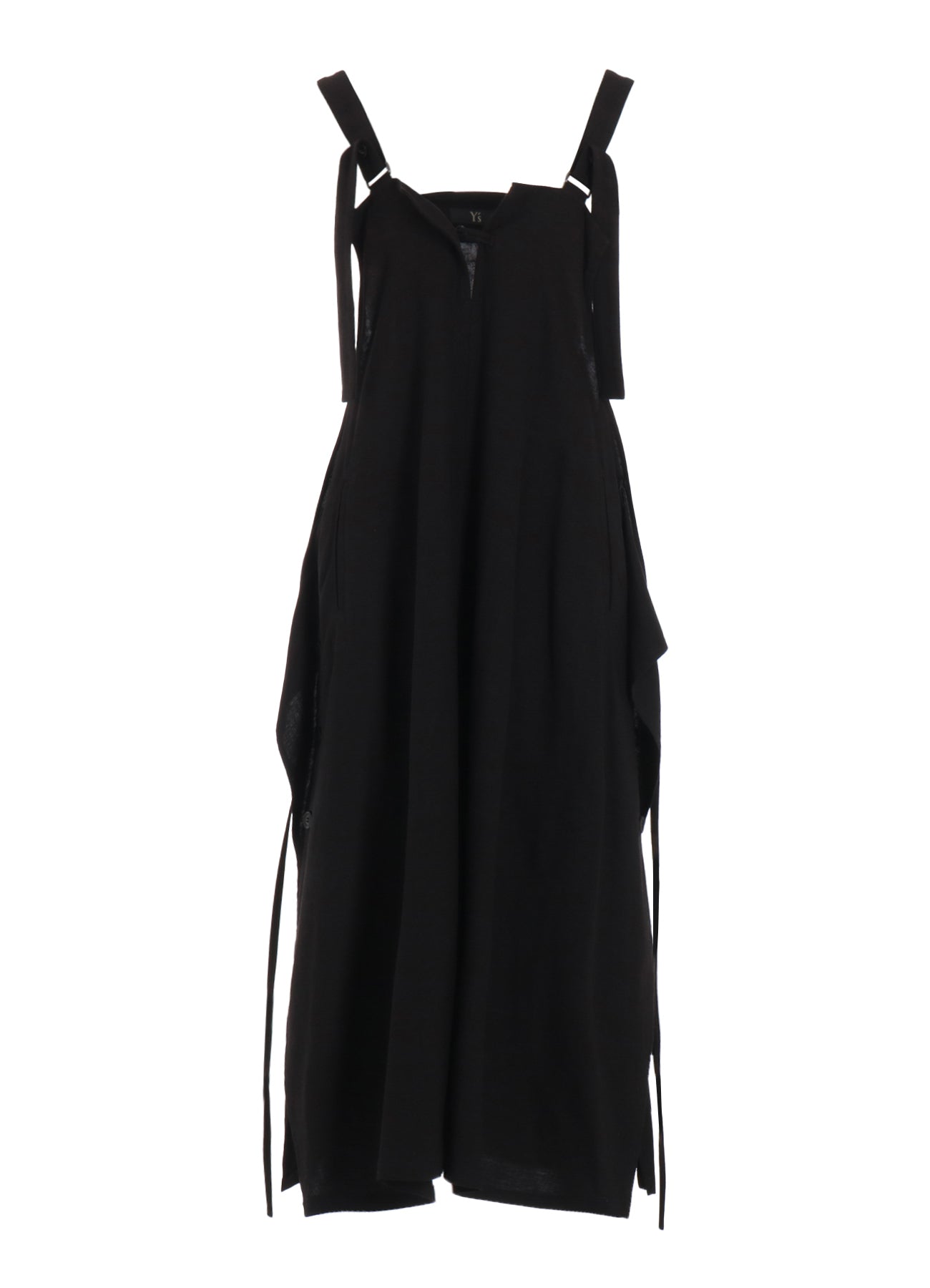 【12/13 12:00(JST) Release】RY/LI CANVAS SIDE BUTTON SHOULDER STRAP DRESS