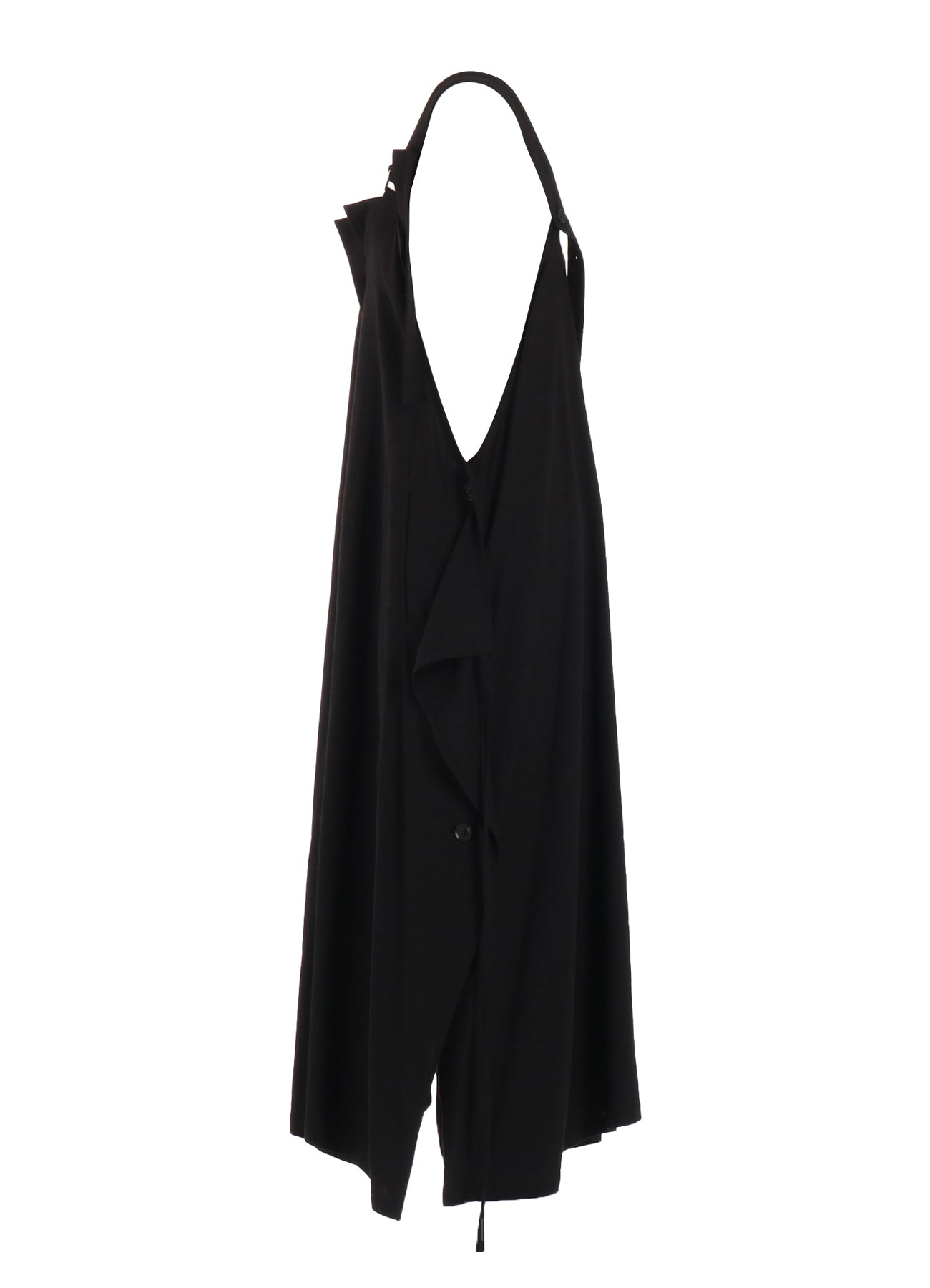 【12/13 12:00(JST) Release】RY/LI CANVAS SIDE BUTTON SHOULDER STRAP DRESS