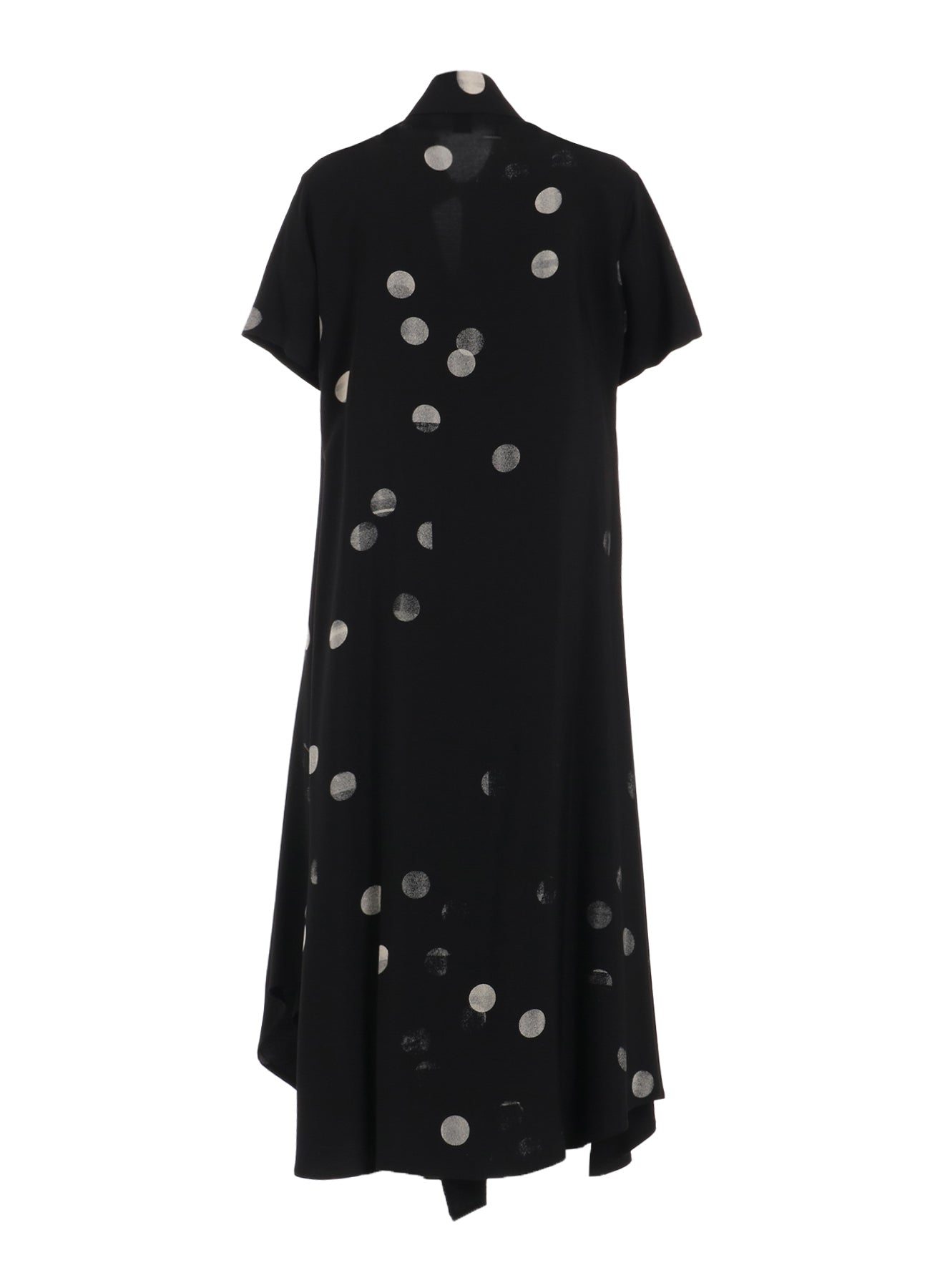 【12/13 12:00(JST) Release】CU/RY GABARDINE DOT LEFT CLOTH DRESS