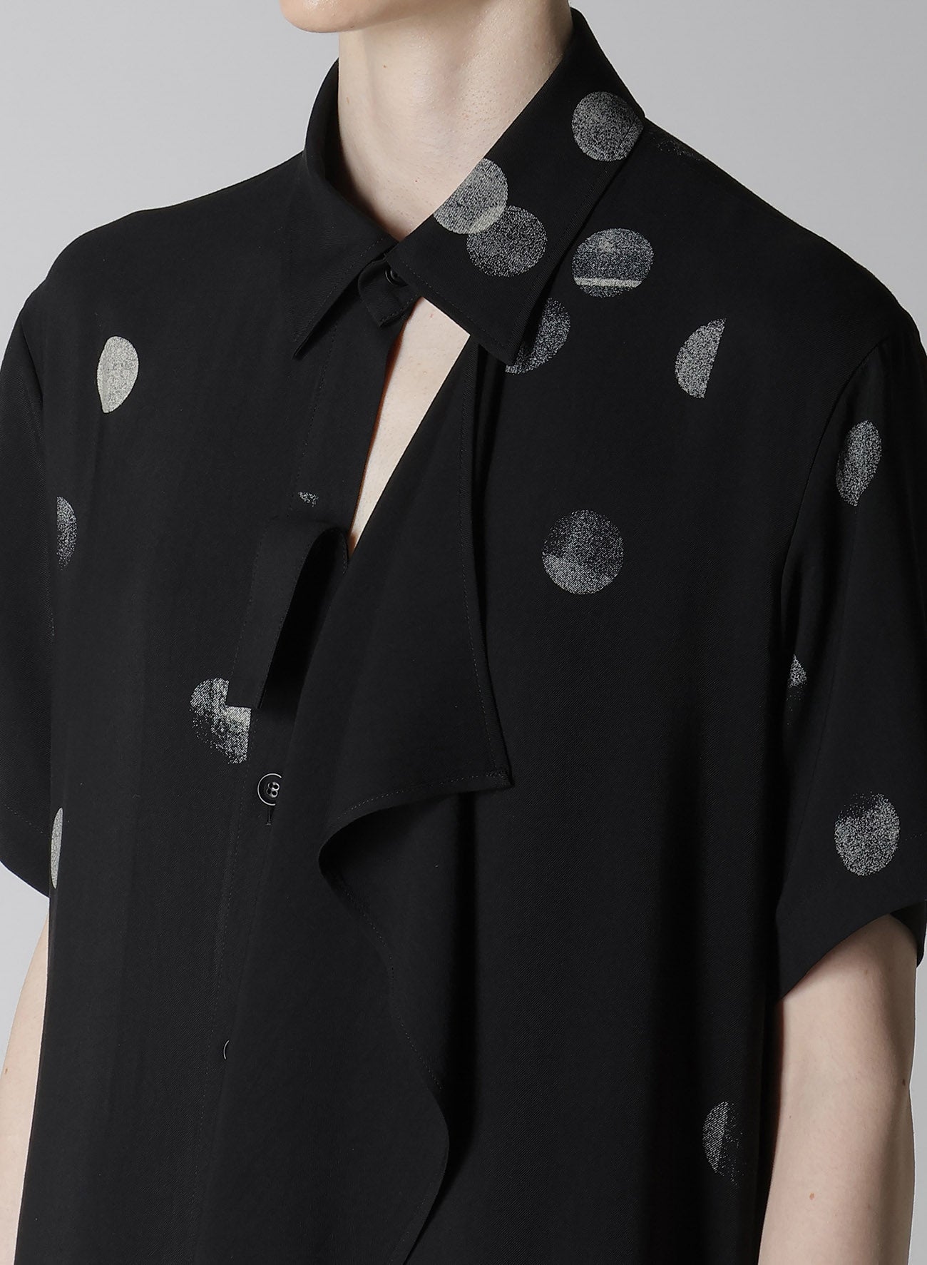 【12/13 12:00(JST) Release】CU/RY GABARDINE DOT LEFT CLOTH DRESS