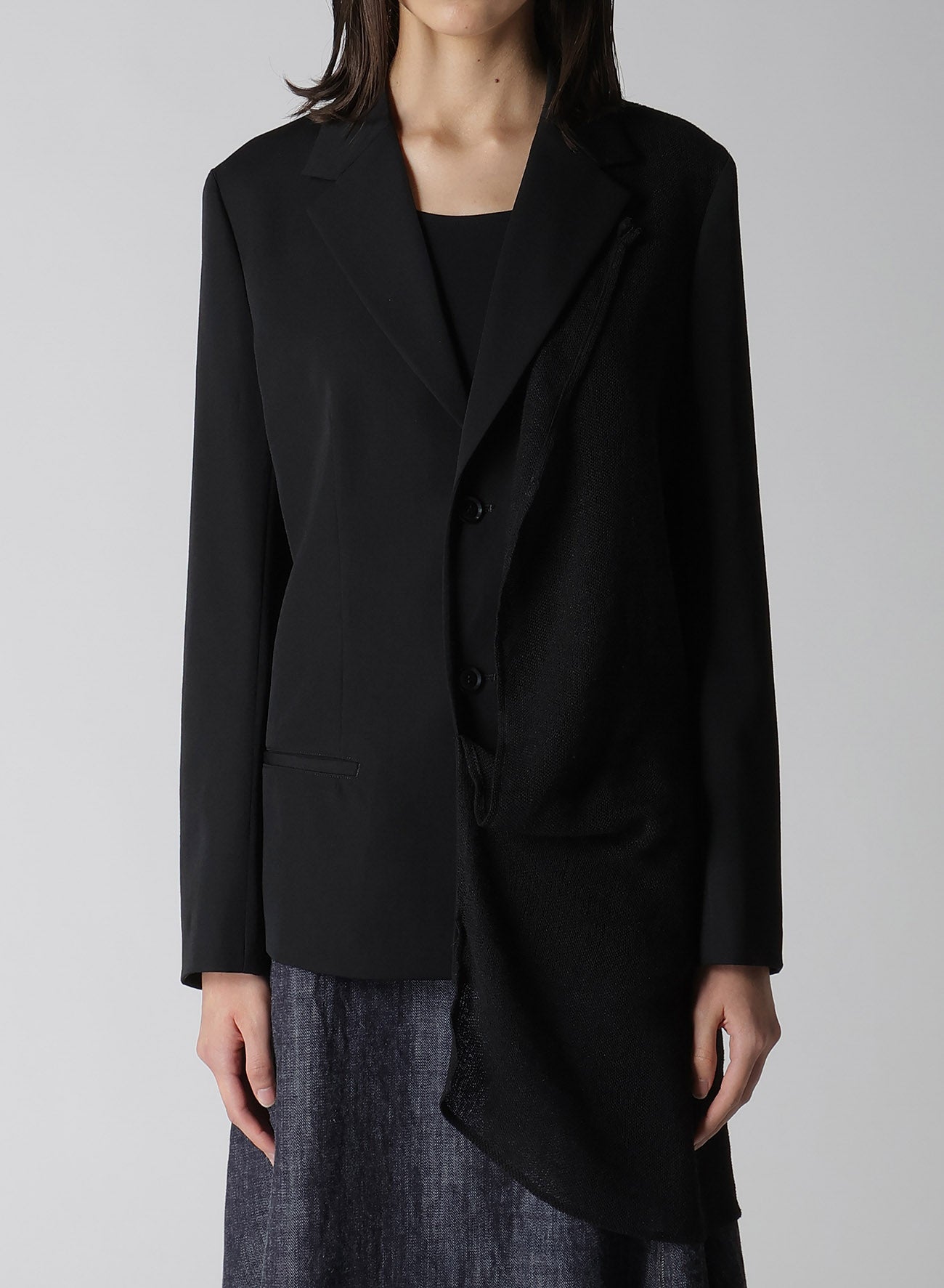 【12/13 12:00(JST) Release】WOOL GABARDINE LEFT DOUBLED JACKET