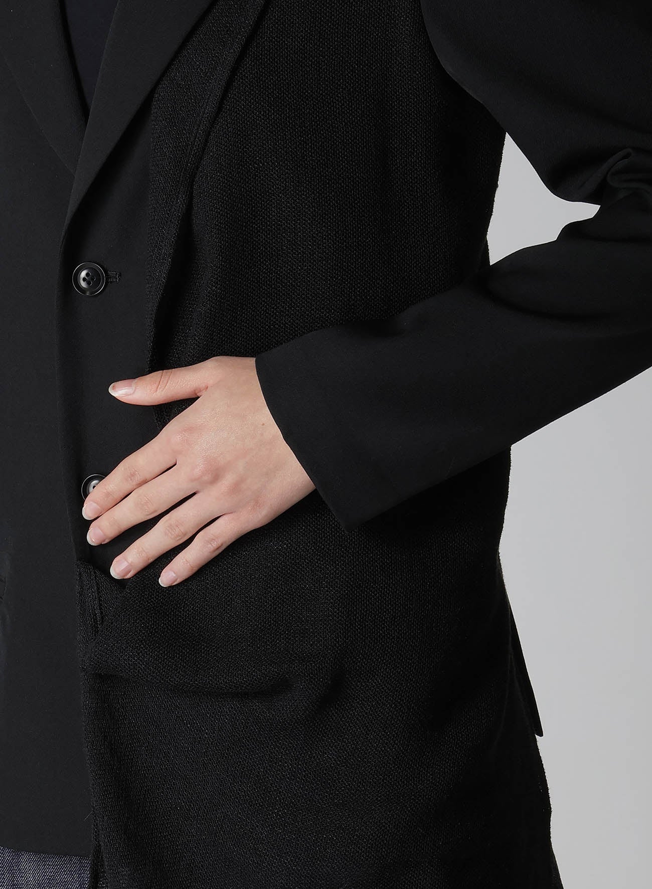 【12/13 12:00(JST) Release】WOOL GABARDINE LEFT DOUBLED JACKET