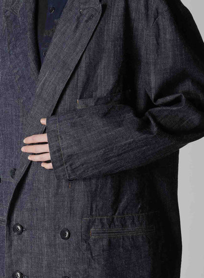 【12/13 12:00(JST) Release】8OZ DENIM PEAKED LAPEL JACKET