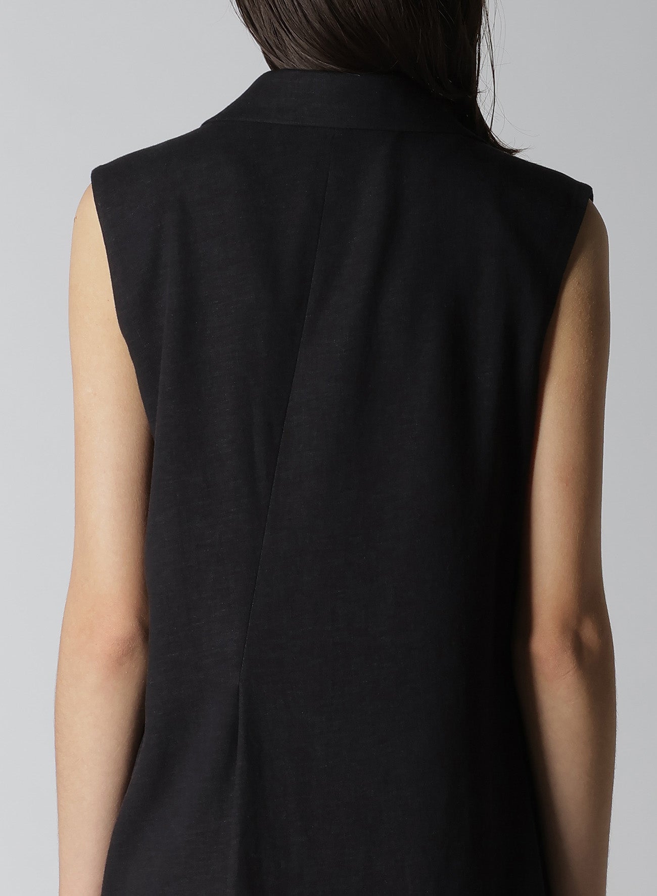 【12/13 12:00(JST) Release】RY/LI CANVAS SLEEVELESS ASYMMETERIC JACKET