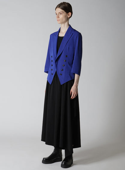 【12/13 12:00(JST) Release】CREPE de CHINE FRENCH TAIL JACKET