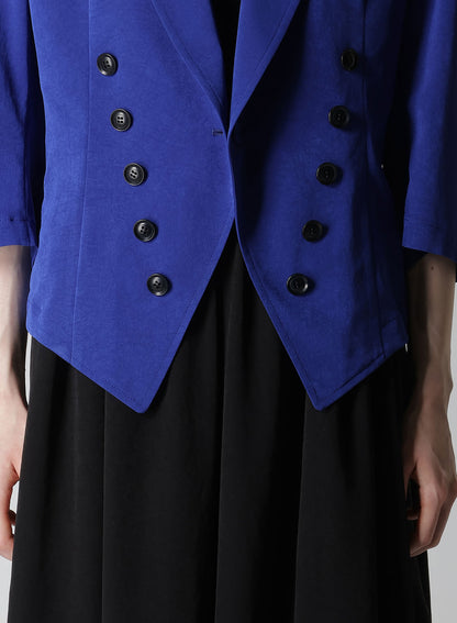 【12/13 12:00(JST) Release】CREPE de CHINE FRENCH TAIL JACKET