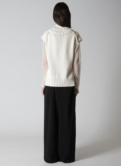 【12/13 12:00(JST) Release】BROAD STITCH JERSEY LINKING VEST