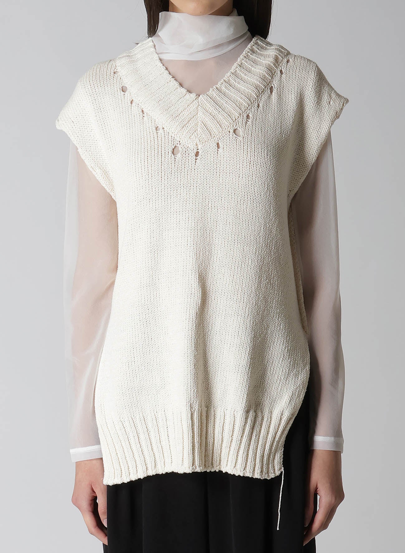 【12/13 12:00(JST) Release】BROAD STITCH JERSEY LINKING VEST