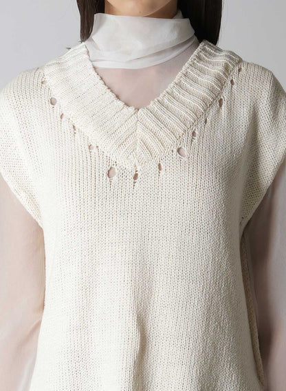 【12/13 12:00(JST) Release】BROAD STITCH JERSEY LINKING VEST