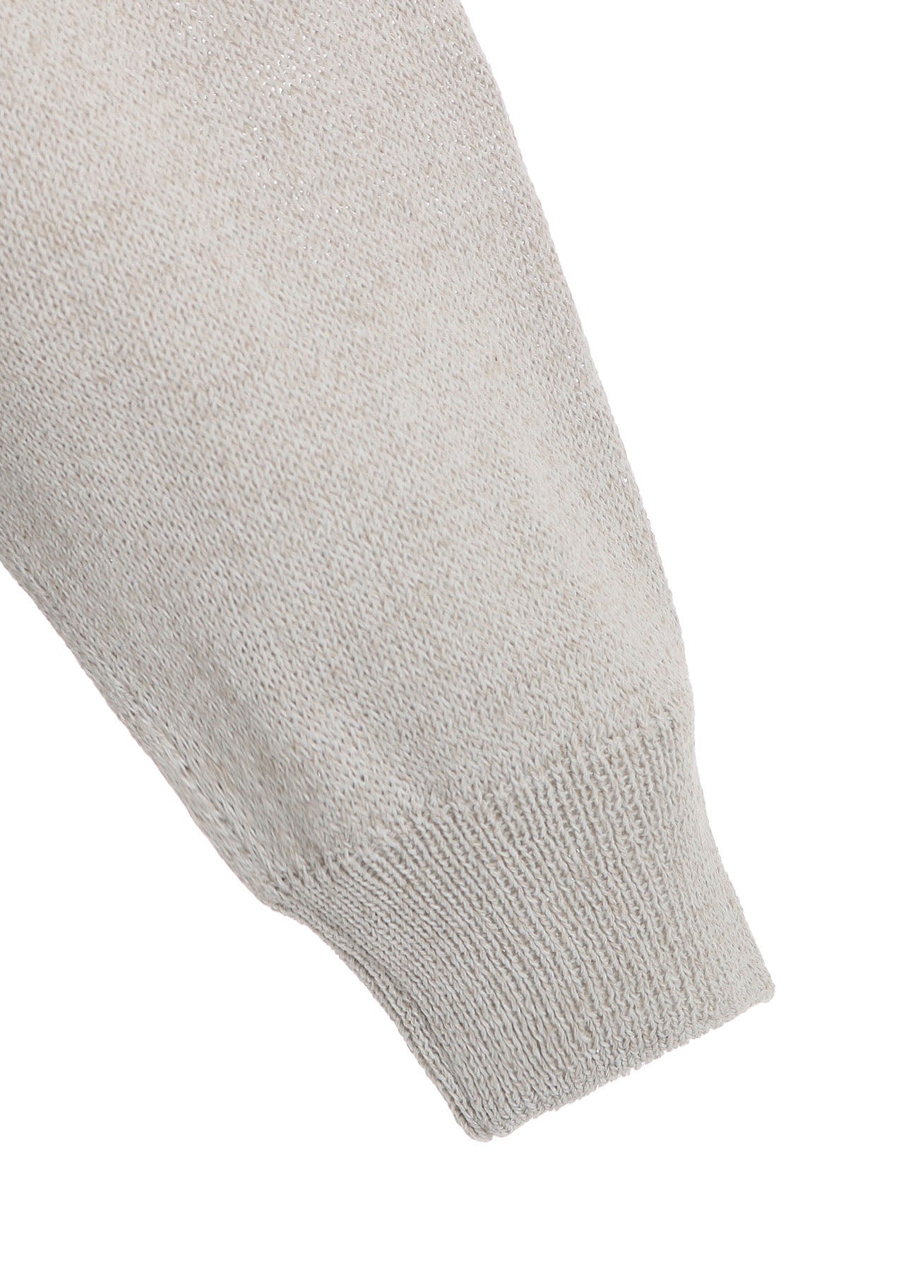 JERSEY BROAD STITCH ASYMMETRIC MIDDLE CARDIGAN