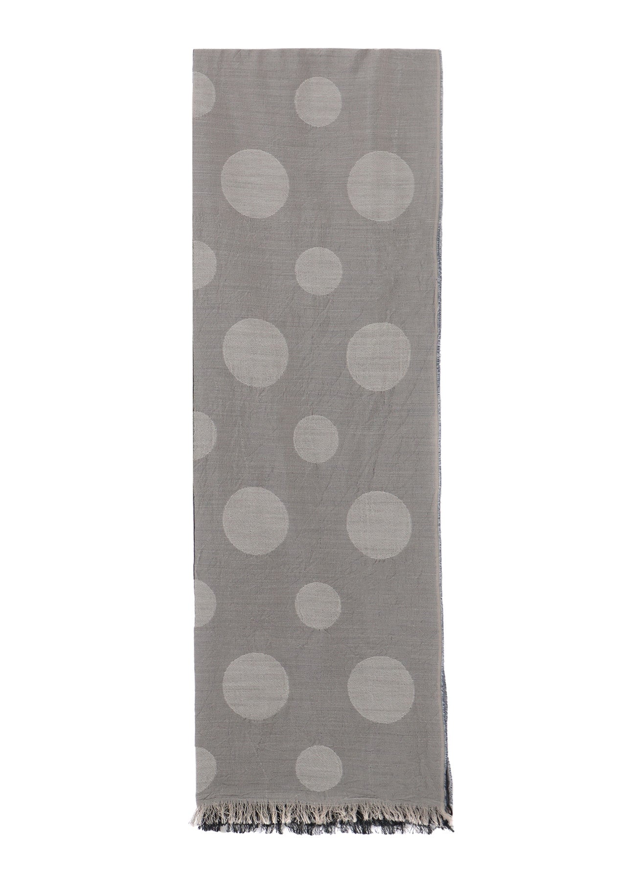 【12/4 12:00(JST) Release】JACQUARD PANEL POLKA DOT SCARF