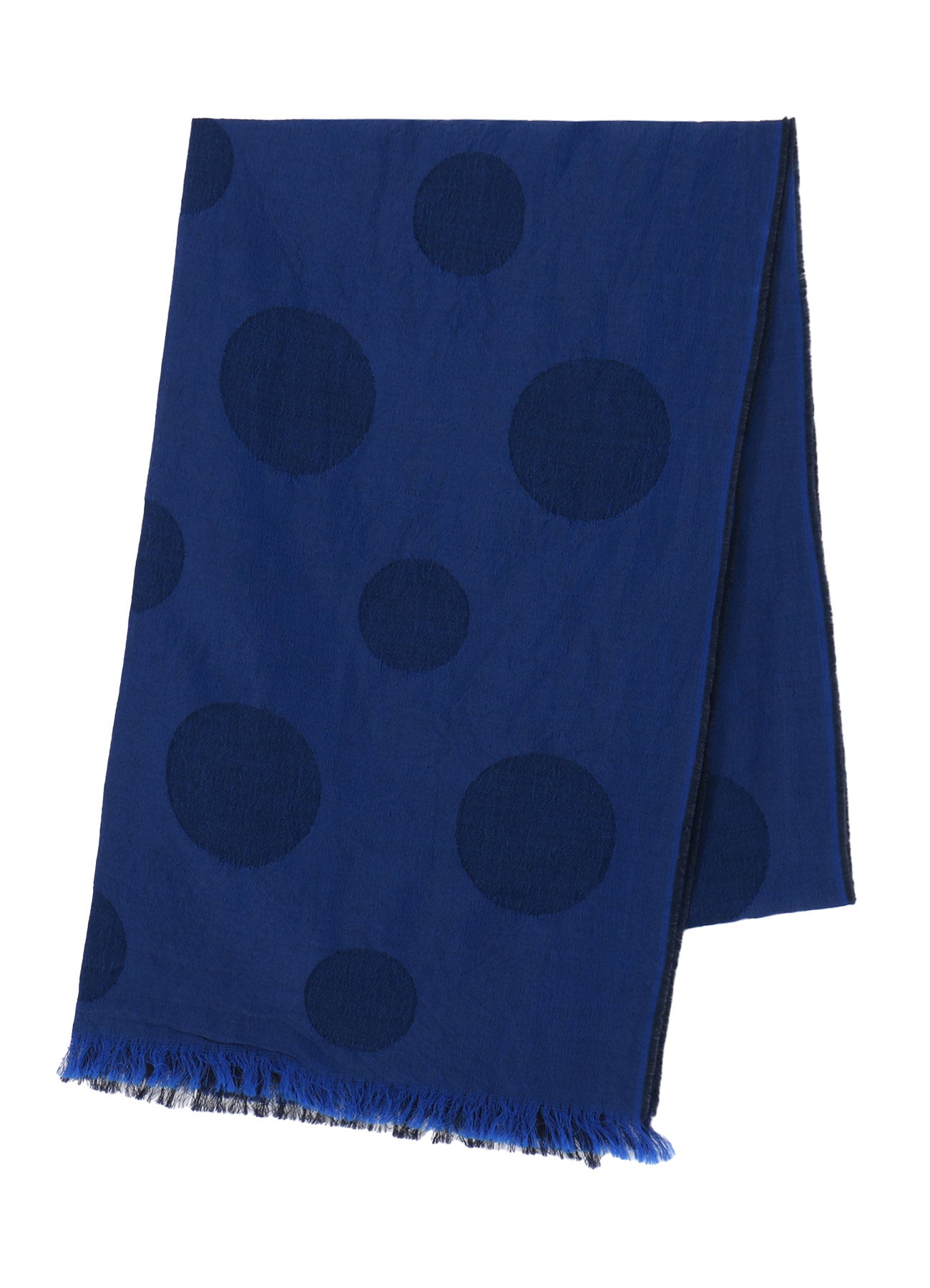 【12/4 12:00(JST) Release】JACQUARD PANEL POLKA DOT SCARF