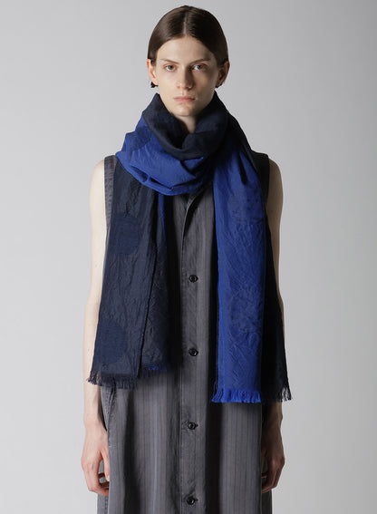 【12/4 12:00(JST) Release】JACQUARD PANEL POLKA DOT SCARF