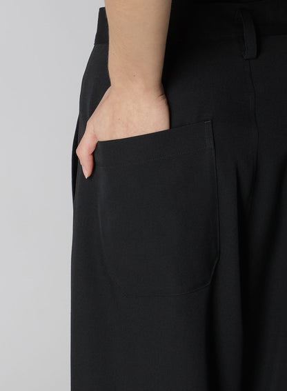 【12/13 12:00(JST) Release】WOOL GABARDINE FRONT DOUBLE TUCKED PANTS