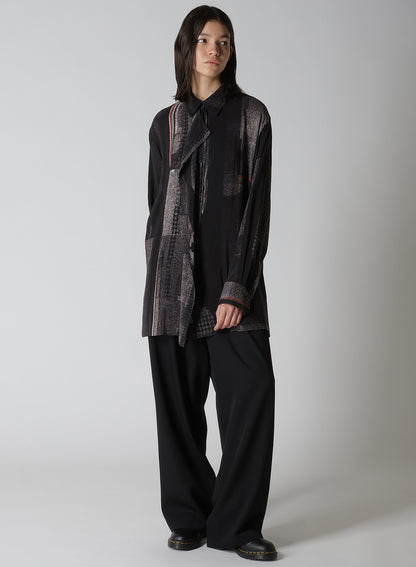 【12/13 12:00(JST) Release】WOOL GABARDINE FRONT DOUBLE TUCKED PANTS