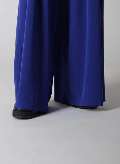 【12/13 12:00(JST) Release】CREPE de CHINE DOUBE TUCKED WIDE PANTS