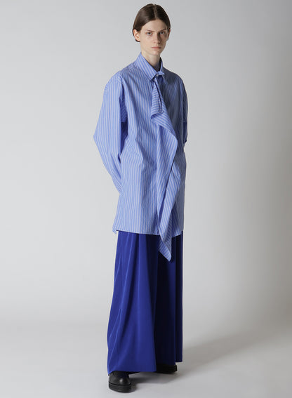 【12/13 12:00(JST) Release】CREPE de CHINE DOUBE TUCKED WIDE PANTS