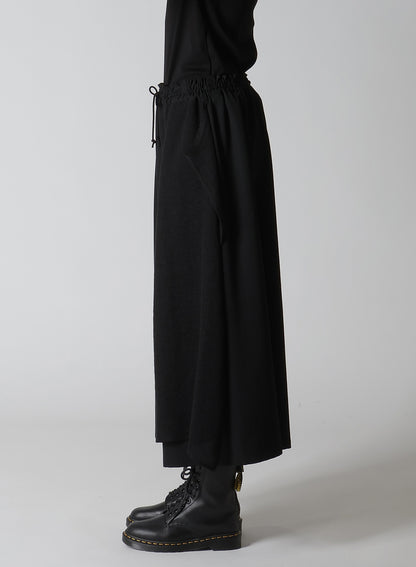 【12/13 12:00(JST) Release】WOOL GABARDINE CLOTH GATHERED PANTS