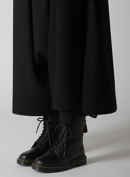 【12/13 12:00(JST) Release】WOOL GABARDINE CLOTH GATHERED PANTS