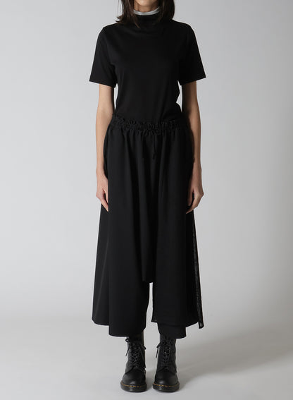 【12/13 12:00(JST) Release】WOOL GABARDINE CLOTH GATHERED PANTS