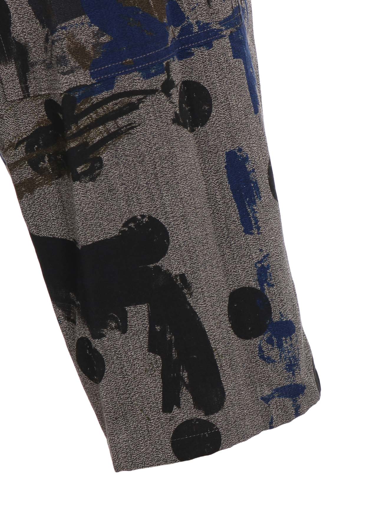 HEATHER POLKA DOT WORK PANTS