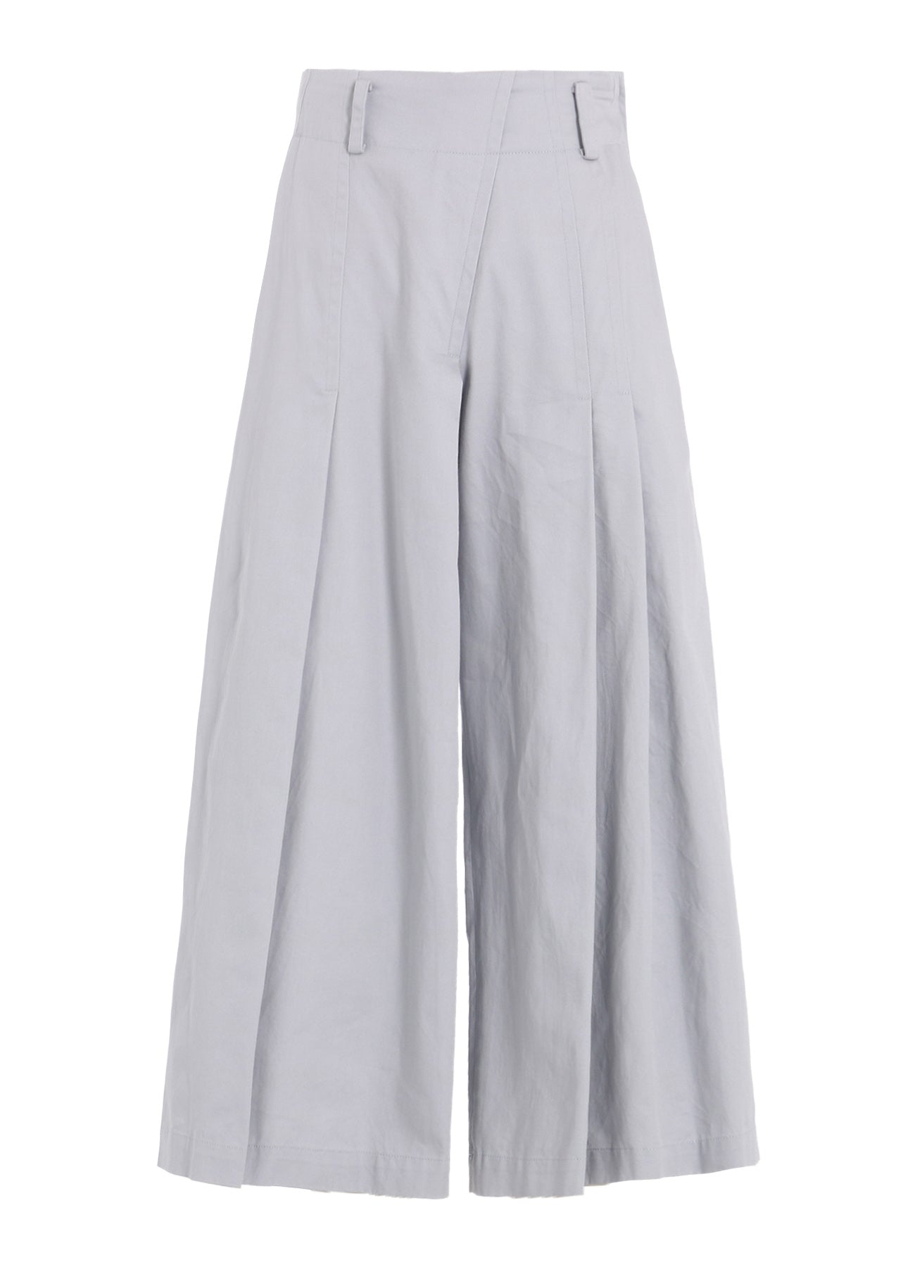 [Y's BORN PRODUCT] COTTON TWILL RANDOM TUCK PANTS