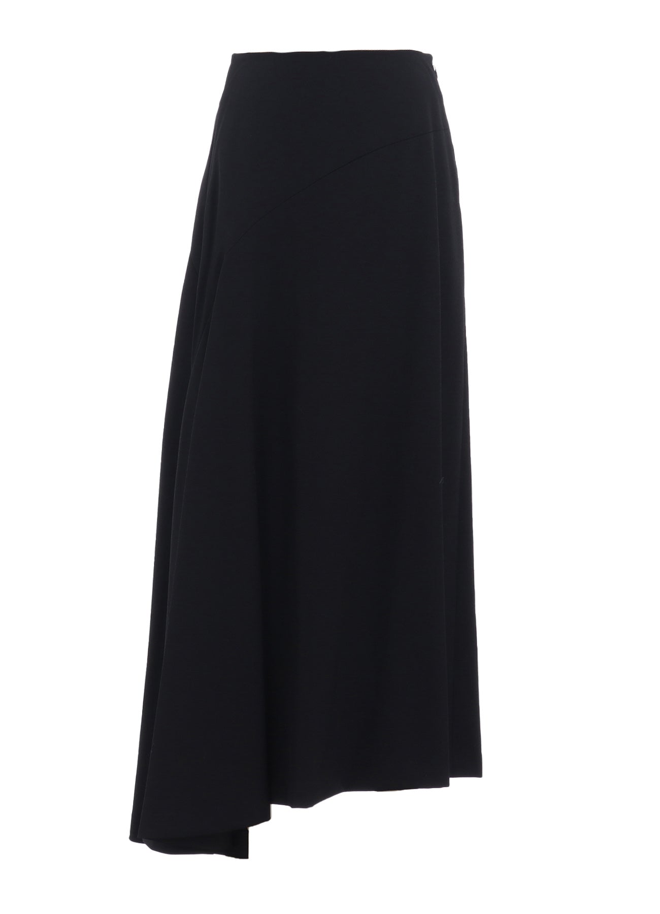 【12/13 12:00(JST) Release】WOOL GABARDINE ASYMMETERIC FLARE SKIRT