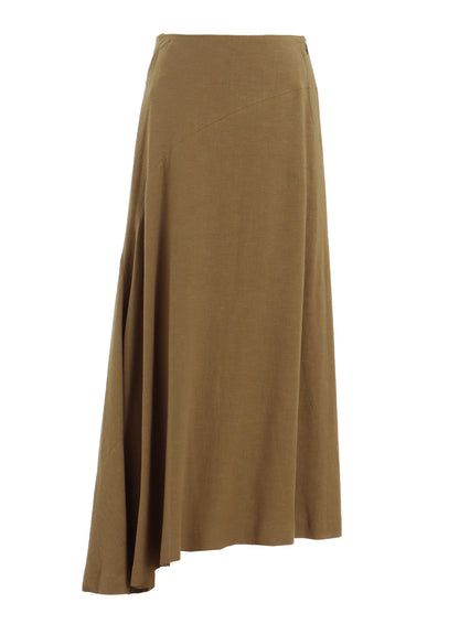 【12/13 12:00(JST) Release】RY/LI CANVAS ASYMMETERIC FLARE SKIRT