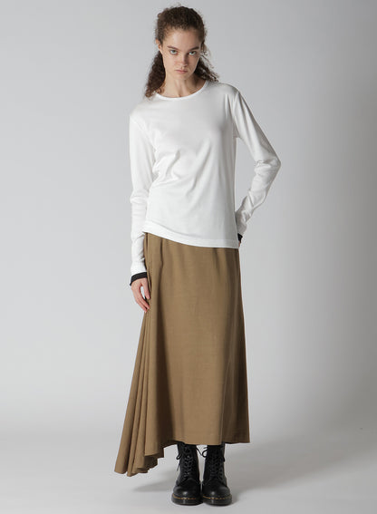 【12/13 12:00(JST) Release】RY/LI CANVAS ASYMMETERIC FLARE SKIRT