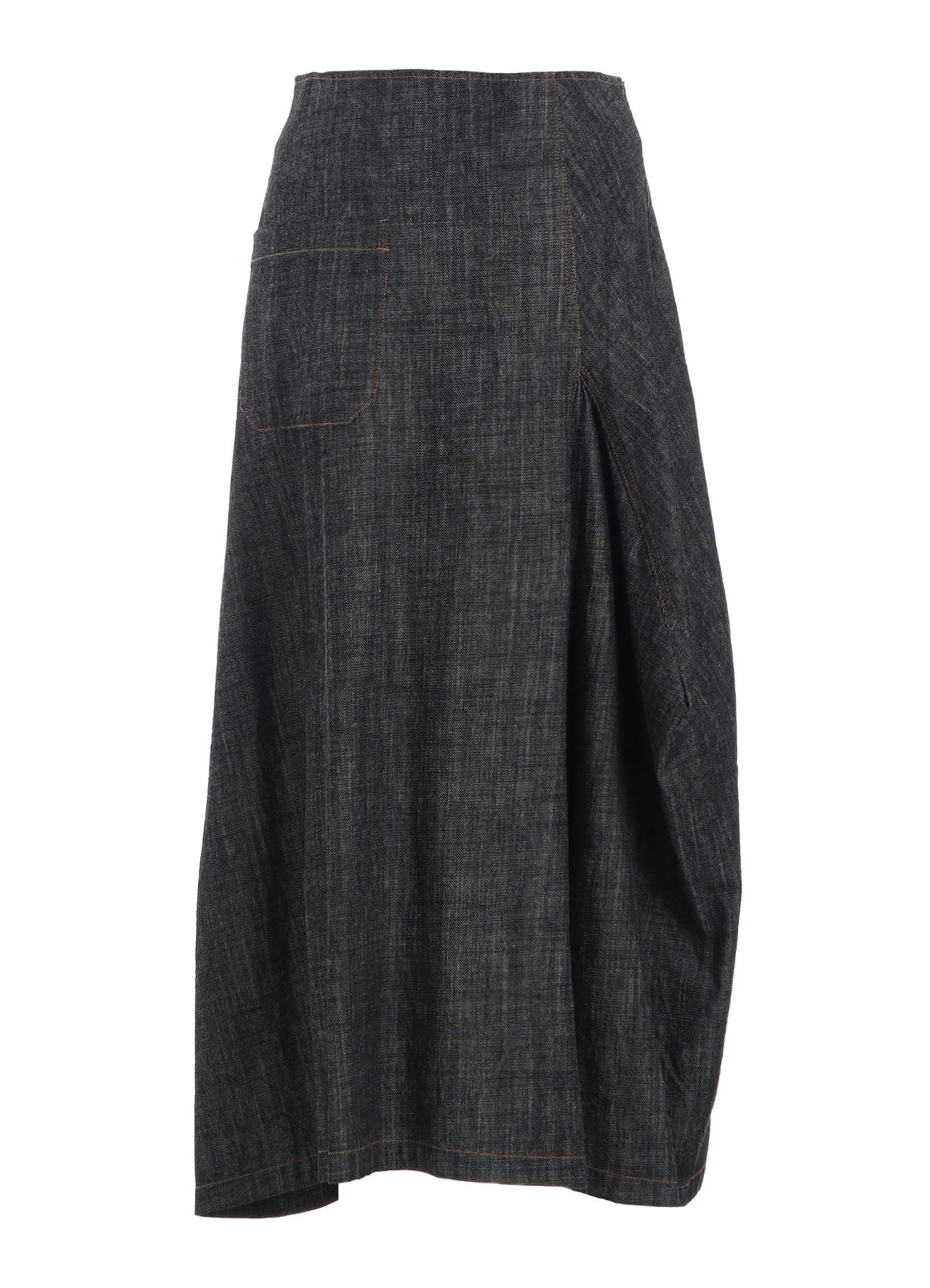 【12/13 12:00(JST) Release】8OZ DENIM PANEL TUCKED FLARE SKIRT