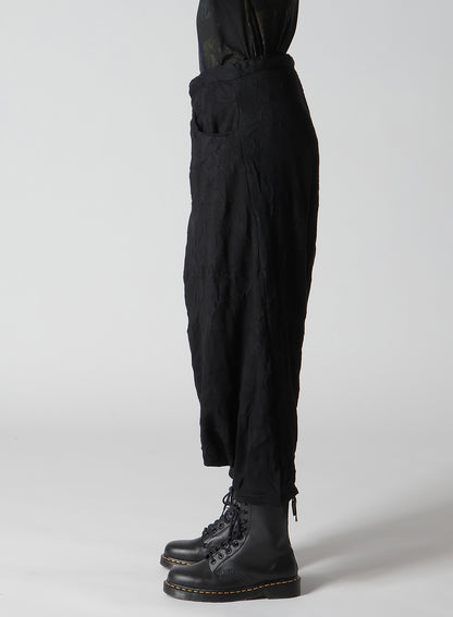 【12/13 12:00(JST) Release】FRENCH TERRY DOUBLED FRONT BUTTON PANTS