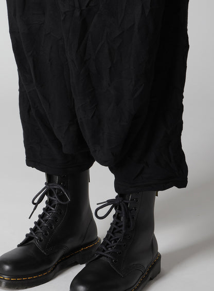 【12/13 12:00(JST) Release】FRENCH TERRY DOUBLED FRONT BUTTON PANTS