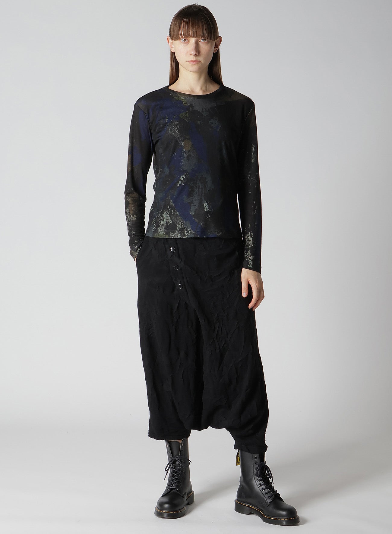 【12/13 12:00(JST) Release】FRENCH TERRY DOUBLED FRONT BUTTON PANTS