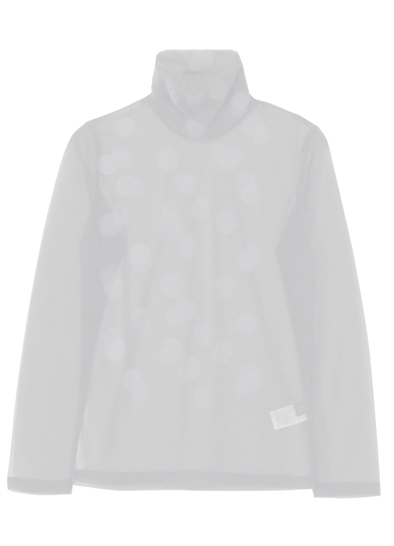 【12/13 12:00(JST) Release】GAUZE JERSEY DOT PRINT HIGH NECK LONG SLEEVE T