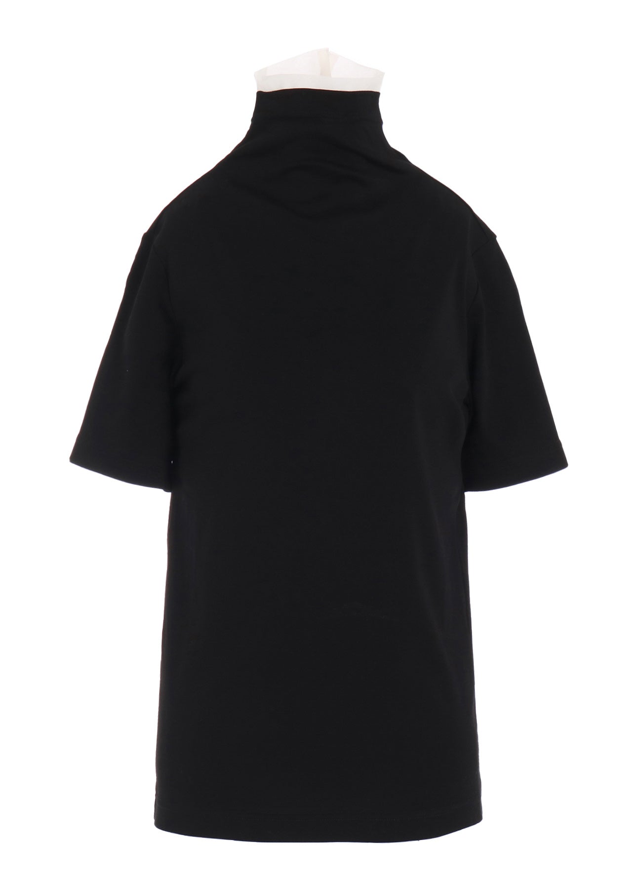 【12/13 12:00(JST) Release】COTTON FRAISE/POLYESTER GAUZE HIGH NECK HALF SLEEVE T