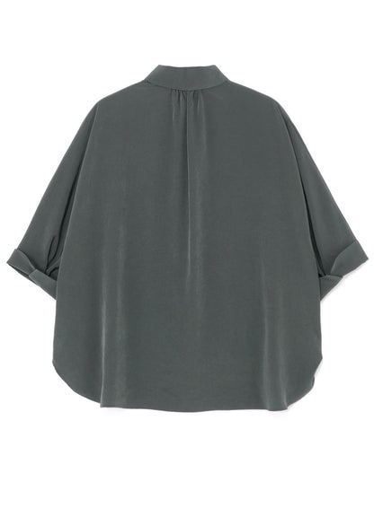 SHORT SLEEVE CAPE-SHIRT