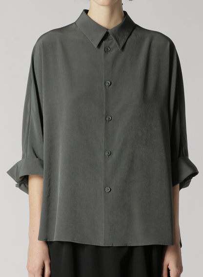 SHORT SLEEVE CAPE-SHIRT