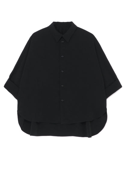 SHORT SLEEVE CAPE-SHIRT