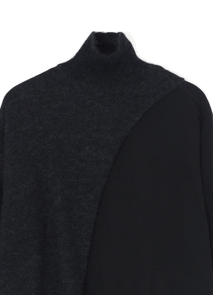 MOHAIR BLEND TURTLENECK