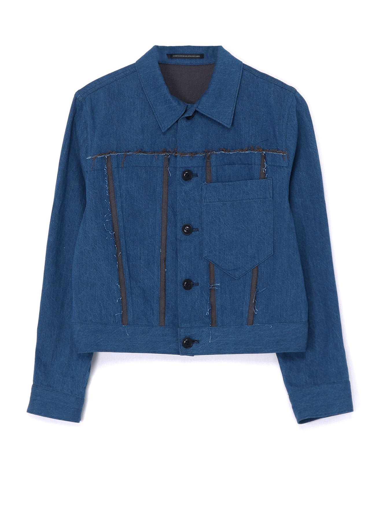 10oz DENIM PANELLED JACKET