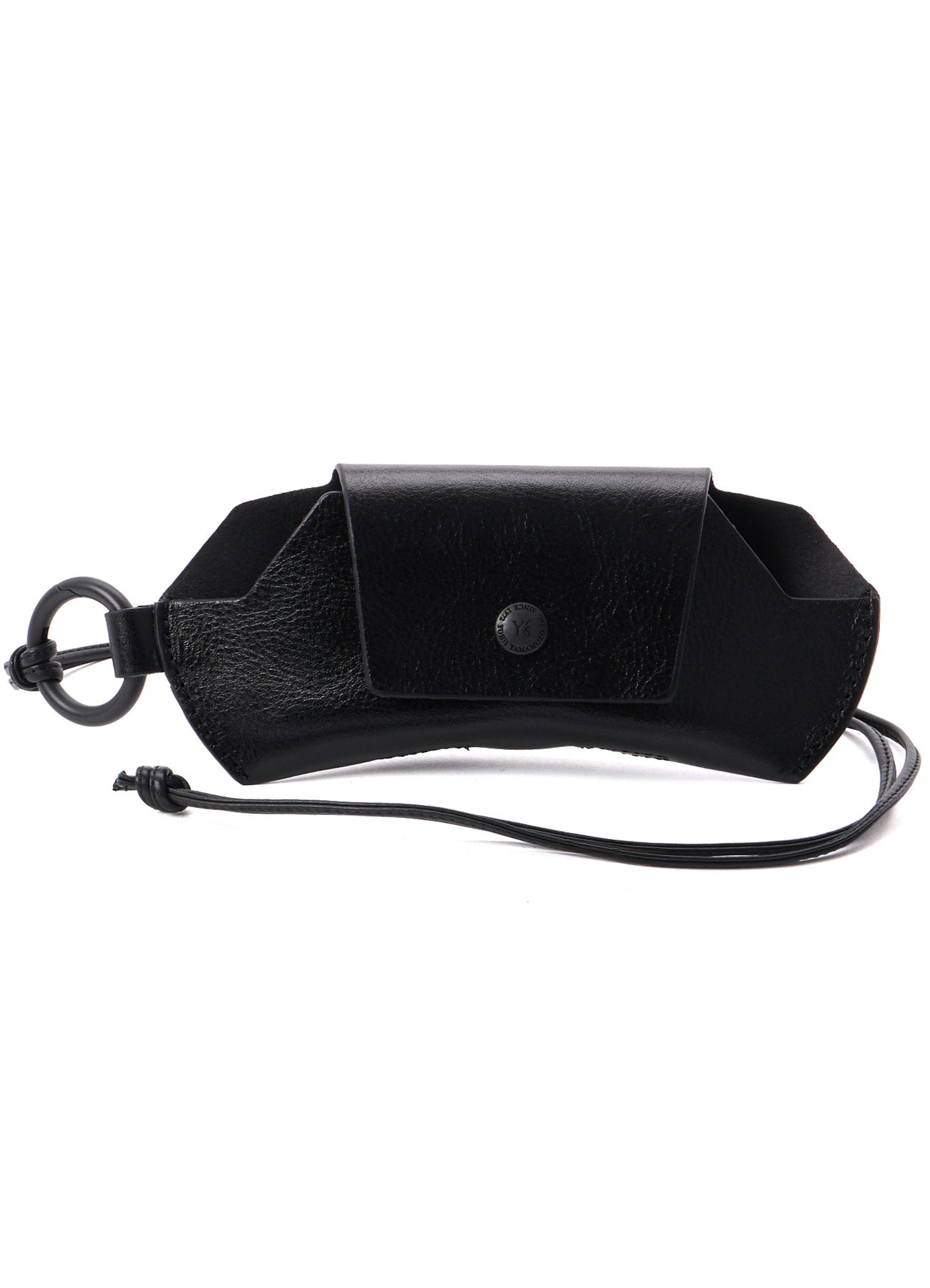 SEMI GLOSS LEATHER EYE-GLASS CASE – THE SHOP YOHJI YAMAMOTO