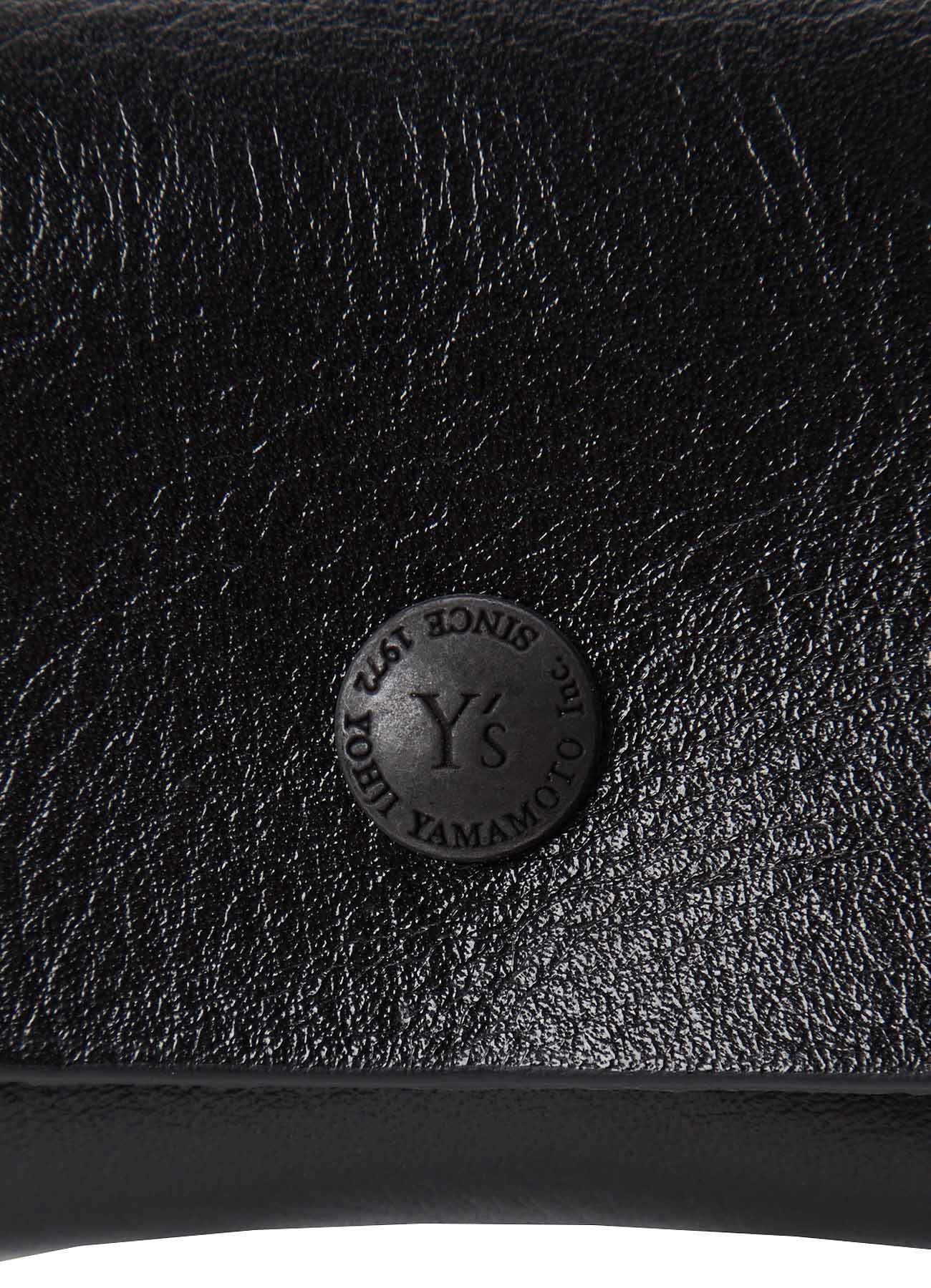 SEMI GLOSS LEATHER EYE-GLASS CASE – THE SHOP YOHJI YAMAMOTO
