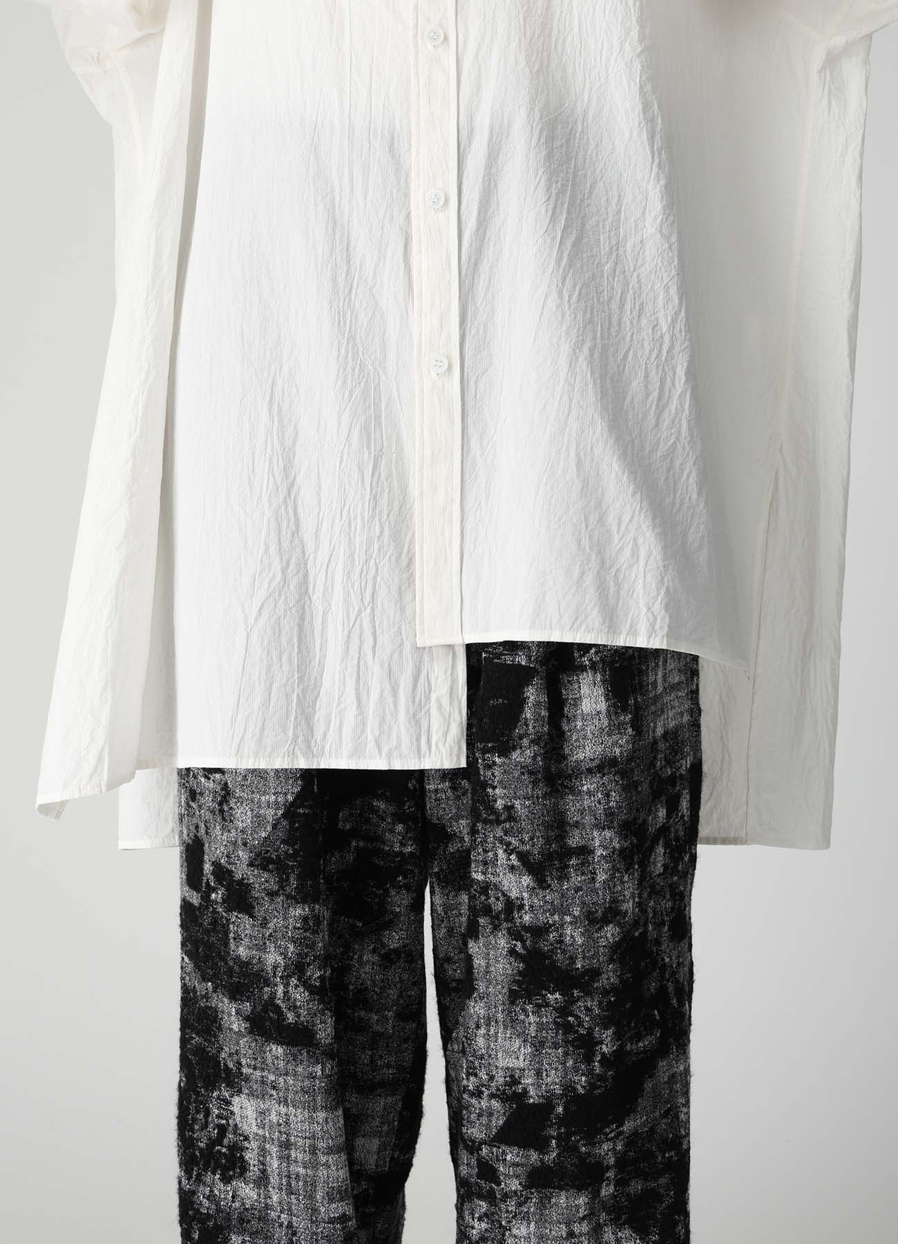 80/- COTTON UNBALANCED BIG BLOUSE