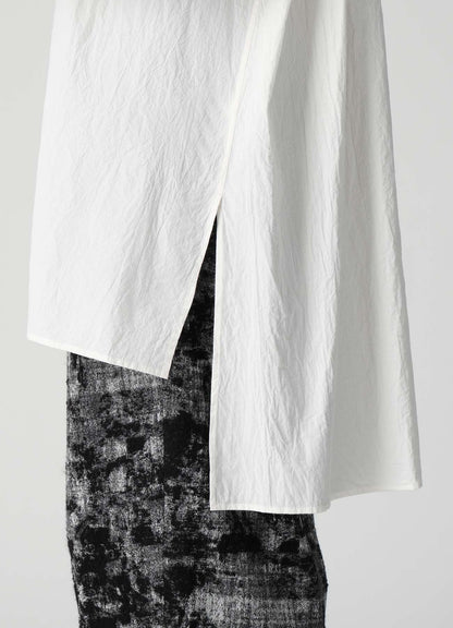 80/- COTTON UNBALANCED BIG BLOUSE