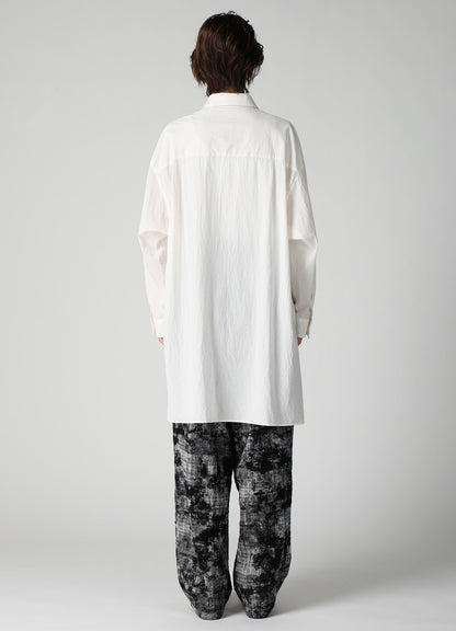 80/- COTTON UNBALANCED BIG BLOUSE
