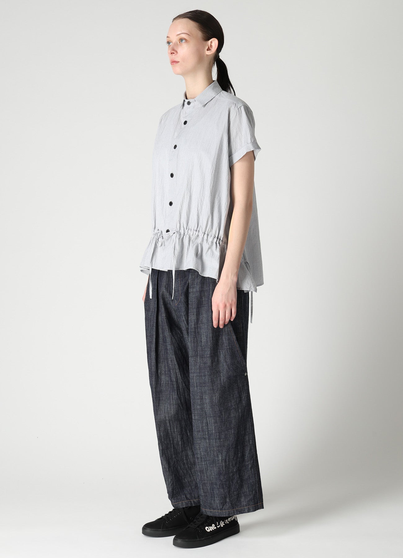 80/- COTTON GATHER BLOUSE